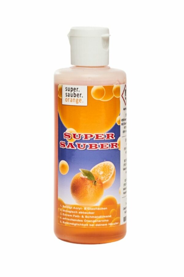 Shisha Reiniger Super Sauber Orange